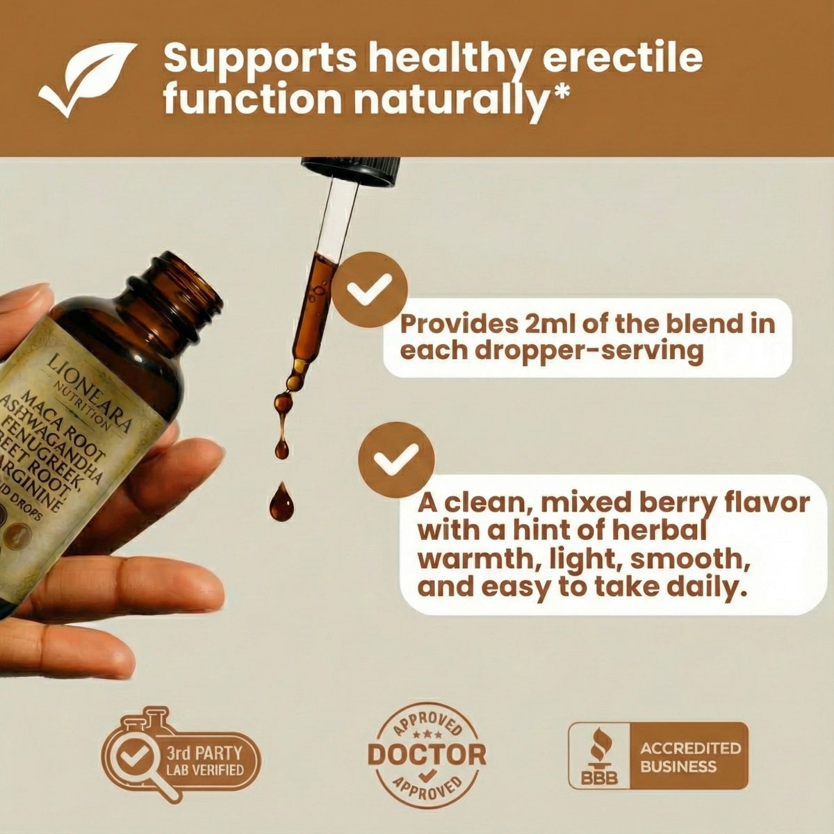 Erectile Dysfunction Restoration Blend Lioneara