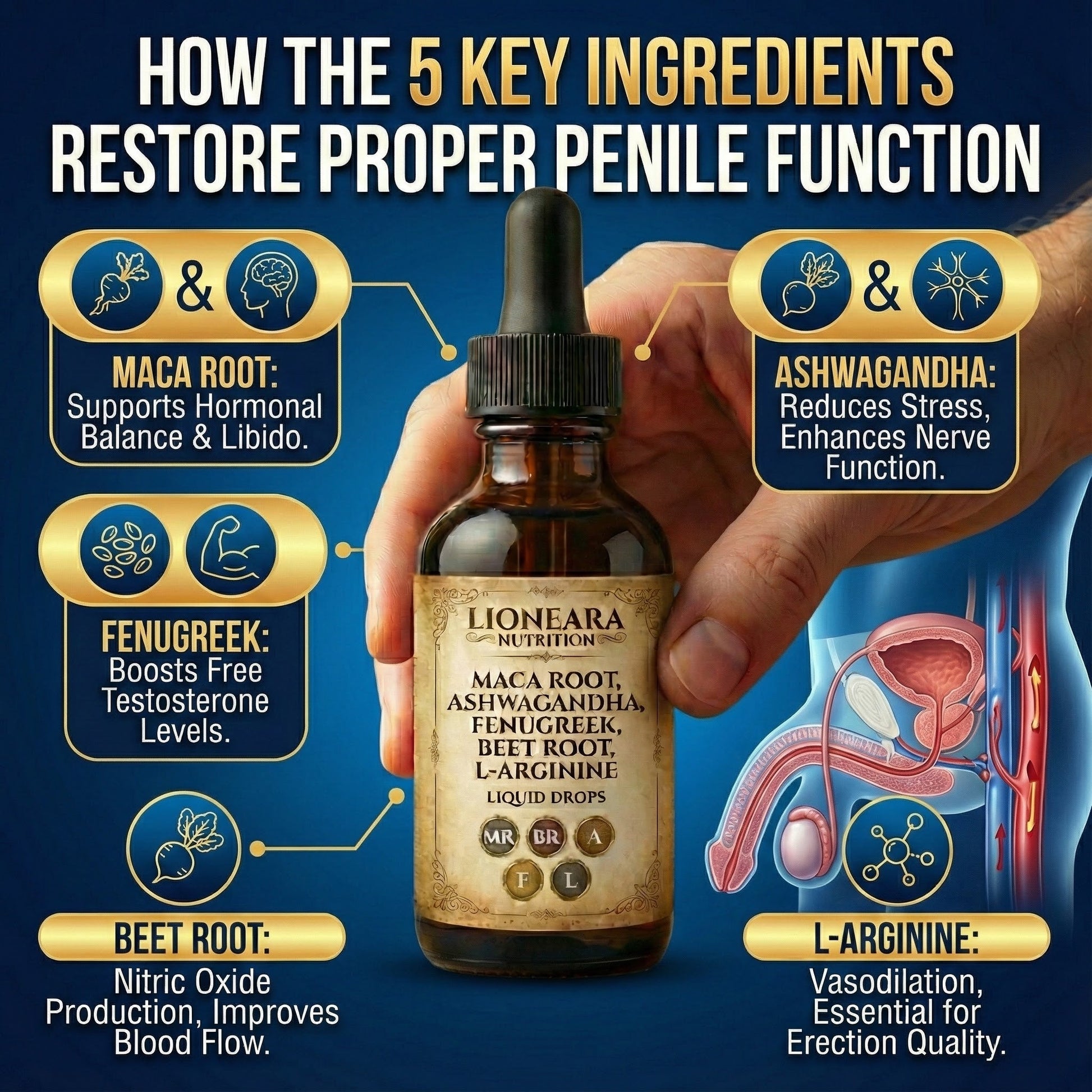 Erectile Dysfunction Restoration Blend Lioneara